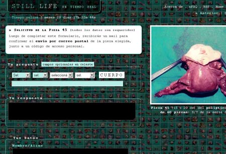 Elegir una imagen completando la solicitud online